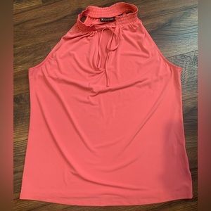 Ladies sleeveless blouse - ties around the neck